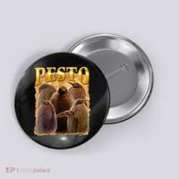 Cute Pesto The Penguins Button thumb 0