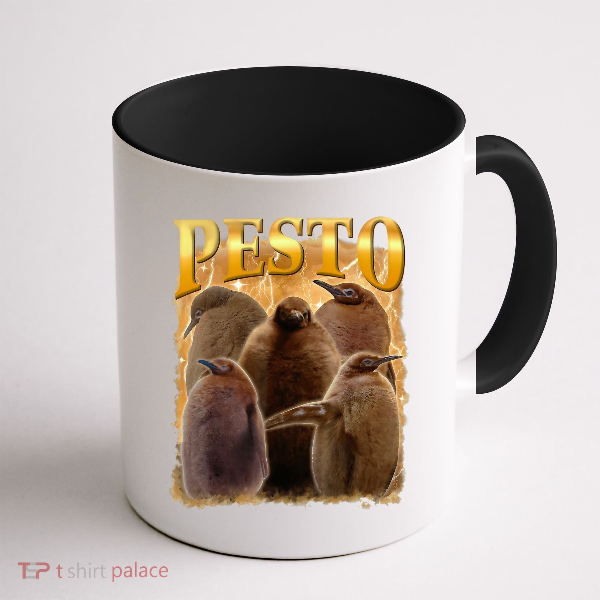 Cute Pesto The Penguins Coffee Mug