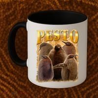 Cute Pesto The Penguins Coffee Mug thumb 2