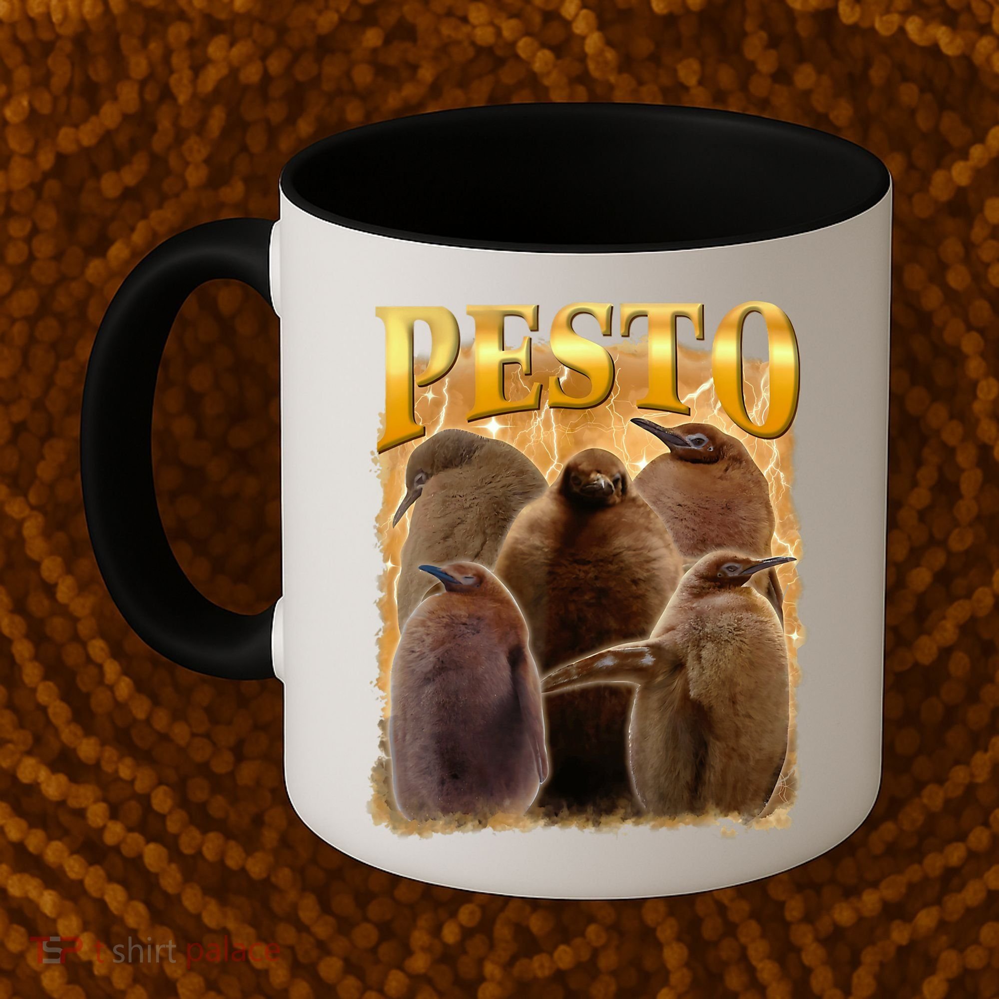 Cute Pesto The Penguins Coffee Mug