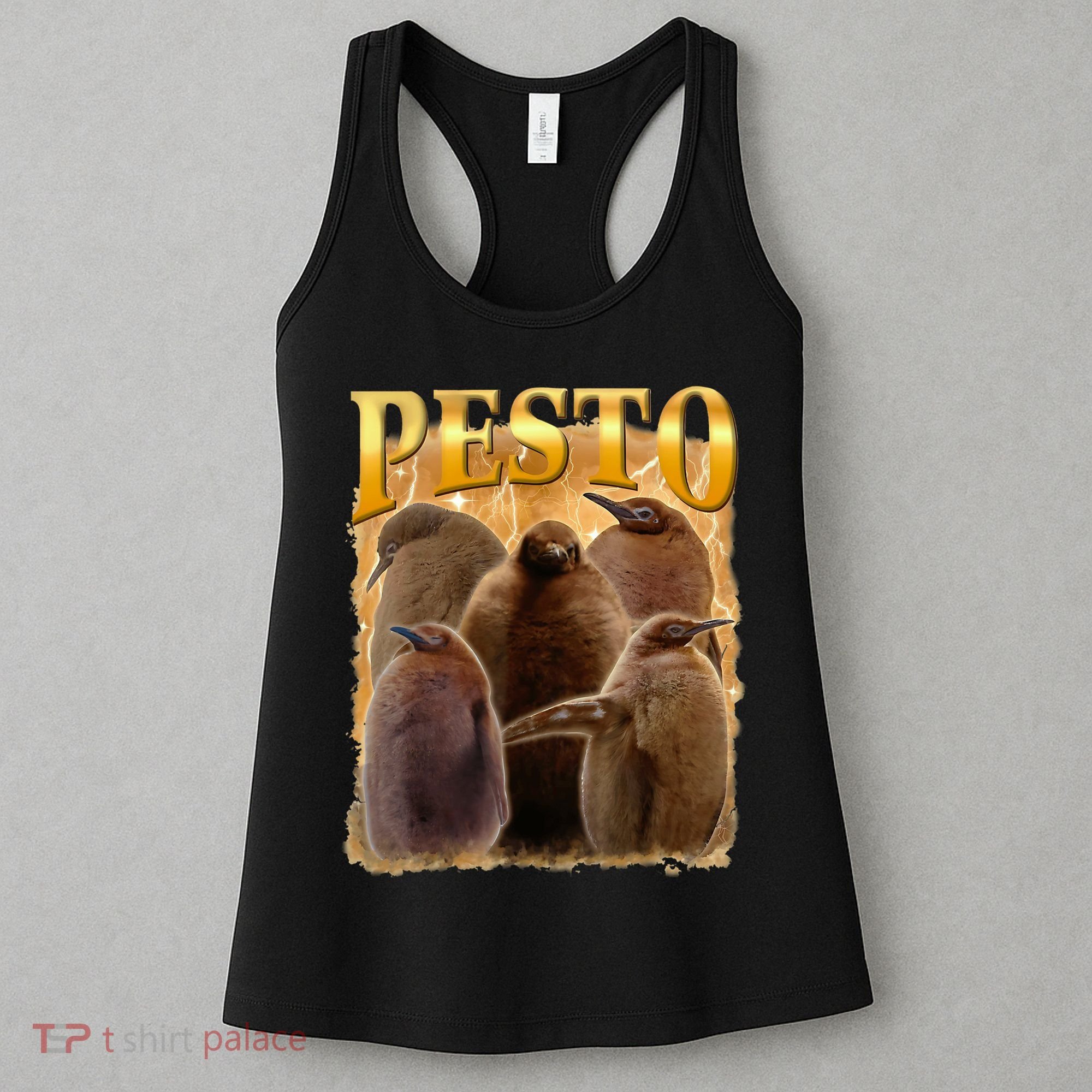 Cute Pesto The Penguins Women's Tank Top