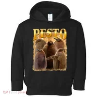 Cute Pesto The Penguins Toddler Hoodie thumb 0