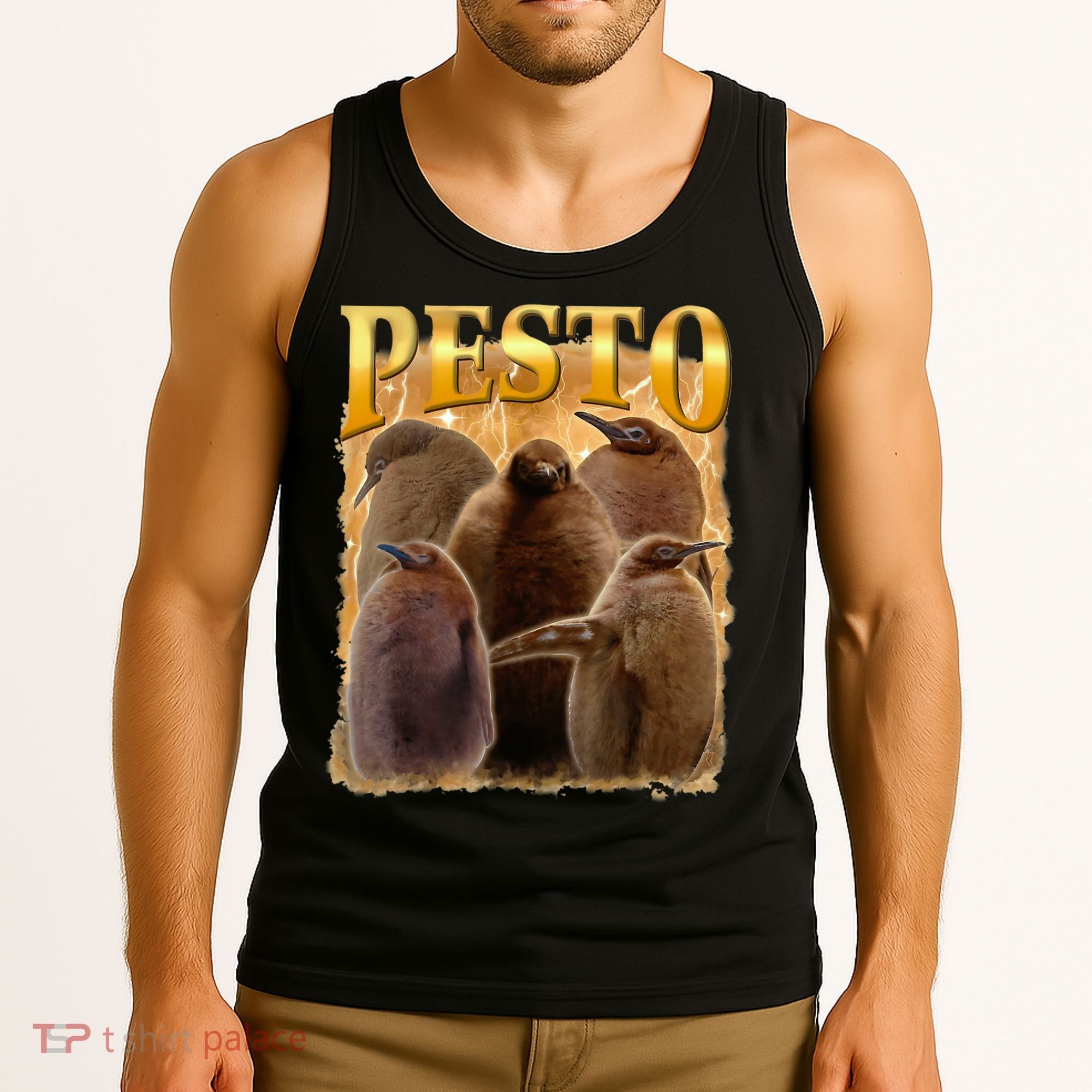 Cute Pesto The Penguins Tank Top