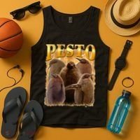Cute Pesto The Penguins Tank Top thumb 4