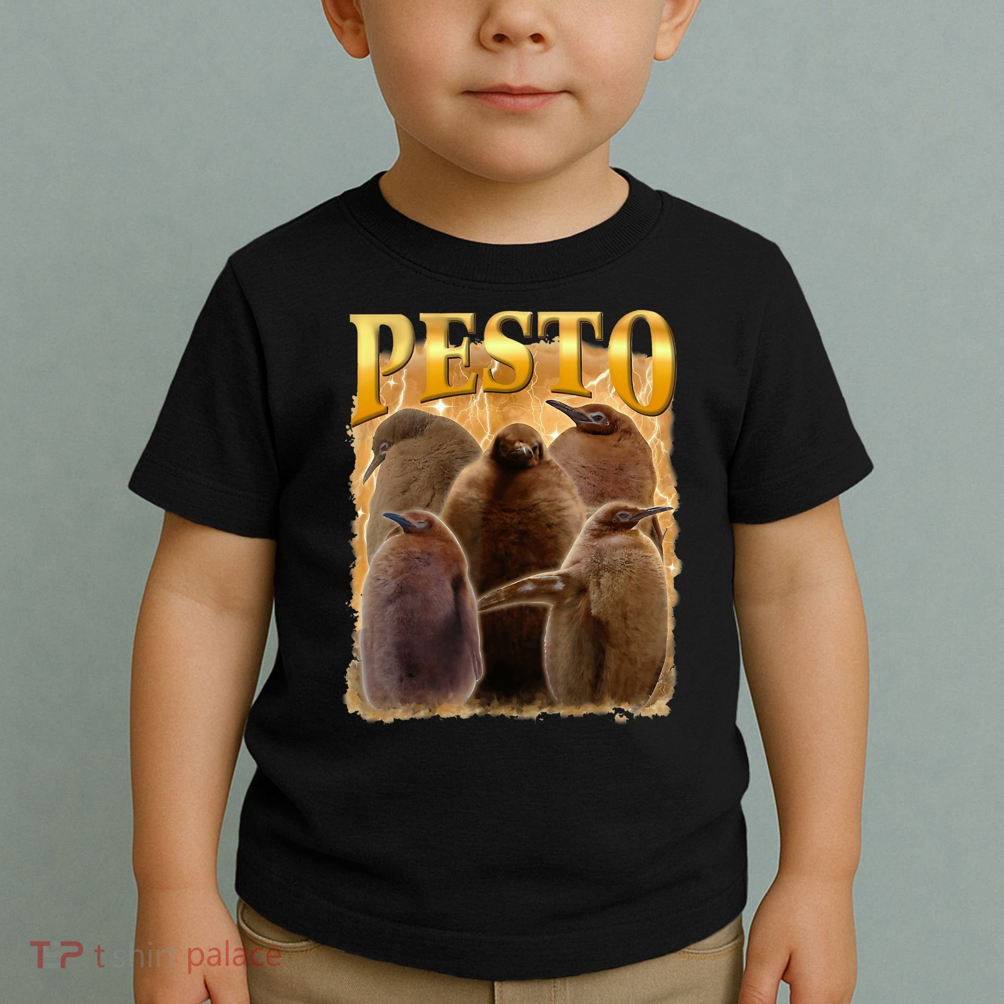 Cute Pesto The Penguins Toddler T-Shirt