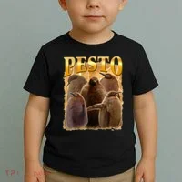 Cute Pesto The Penguins Toddler T-Shirt thumb 2