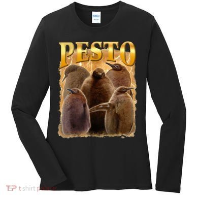 Cute Pesto The Penguins Women's Long Sleeve Shirt