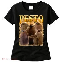 Cute Pesto The Penguins Women's T-Shirt thumb 0