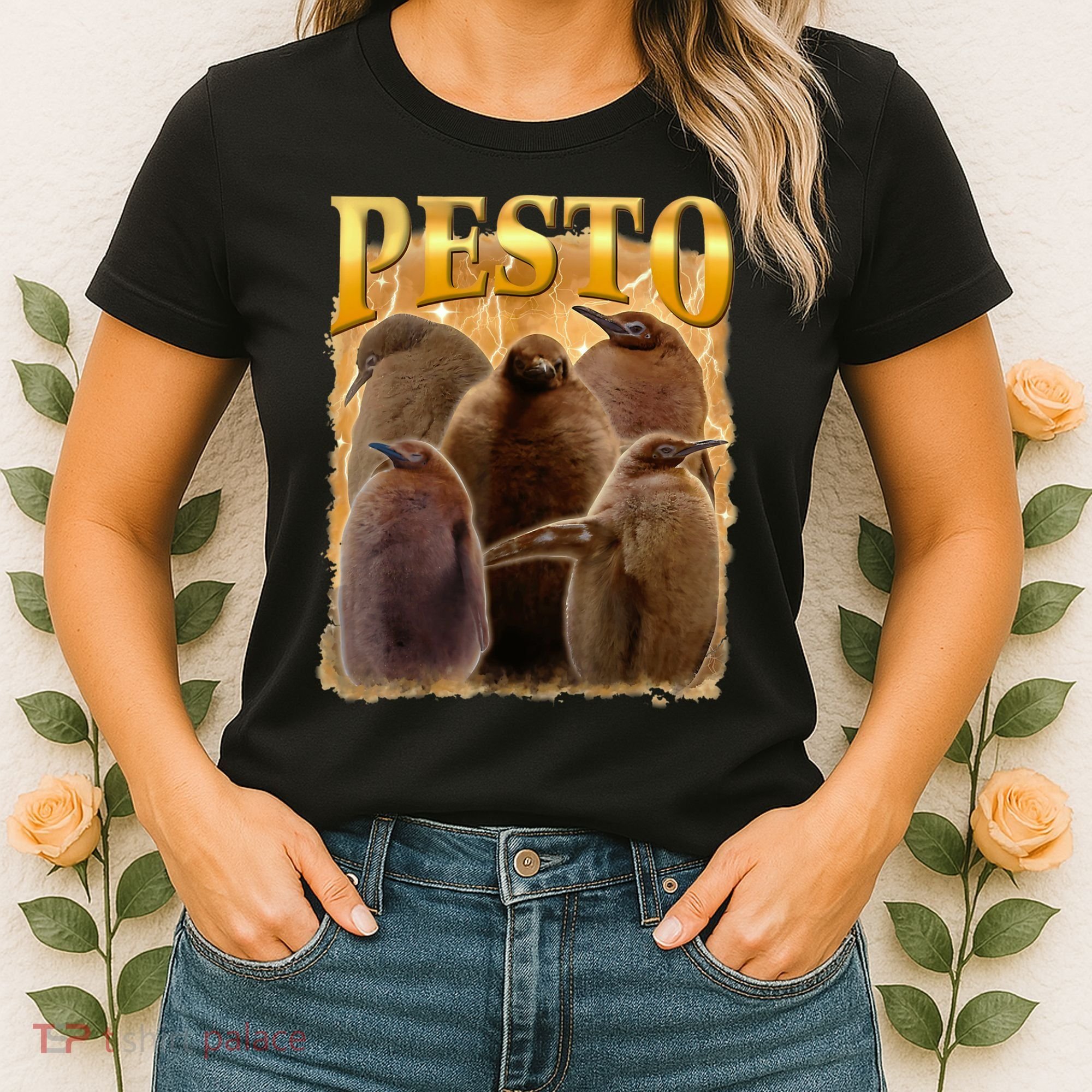 Cute Pesto The Penguins Women's T-Shirt