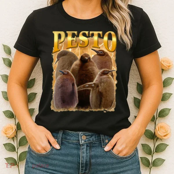 Cute Pesto The Penguins Women's T-Shirt