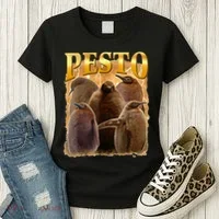 Cute Pesto The Penguins Women's T-Shirt thumb 3