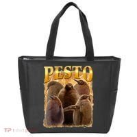 Cute Pesto The Penguins Tote Bag thumb 0