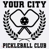 Custom Pickleball Team Personalize City Name Comfort Colors Garment-Dyed Hooded Sweatshirt thumb 2