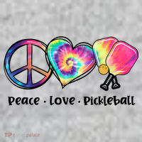 Cute Pickleball Tie Dye Peace Love Pickleball Lovers Gift Ideas The Baniff Cuffed Pom Beanie thumb 2