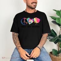 Cute Pickleball Tie Dye Peace Love Pickleball Lovers Gift Ideas Comfort Colors T-Shirt thumb 3