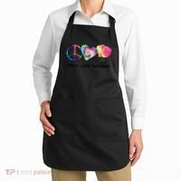 Cute Pickleball Tie Dye Peace Love Pickleball Lovers Gift Ideas Apron thumb 2