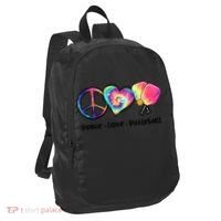 Cute Pickleball Tie Dye Peace Love Pickleball Lovers Gift Ideas Port Authority Crush Ripstop Backpack thumb 1