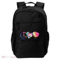 Cute Pickleball Tie Dye Peace Love Pickleball Lovers Gift Ideas Backpack thumb 0