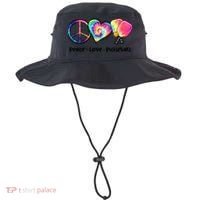 Cute Pickleball Tie Dye Peace Love Pickleball Lovers Gift Ideas Bucket Hat thumb 0