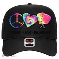 Cute Pickleball Tie Dye Peace Love Pickleball Lovers Gift Ideas Hat thumb 0