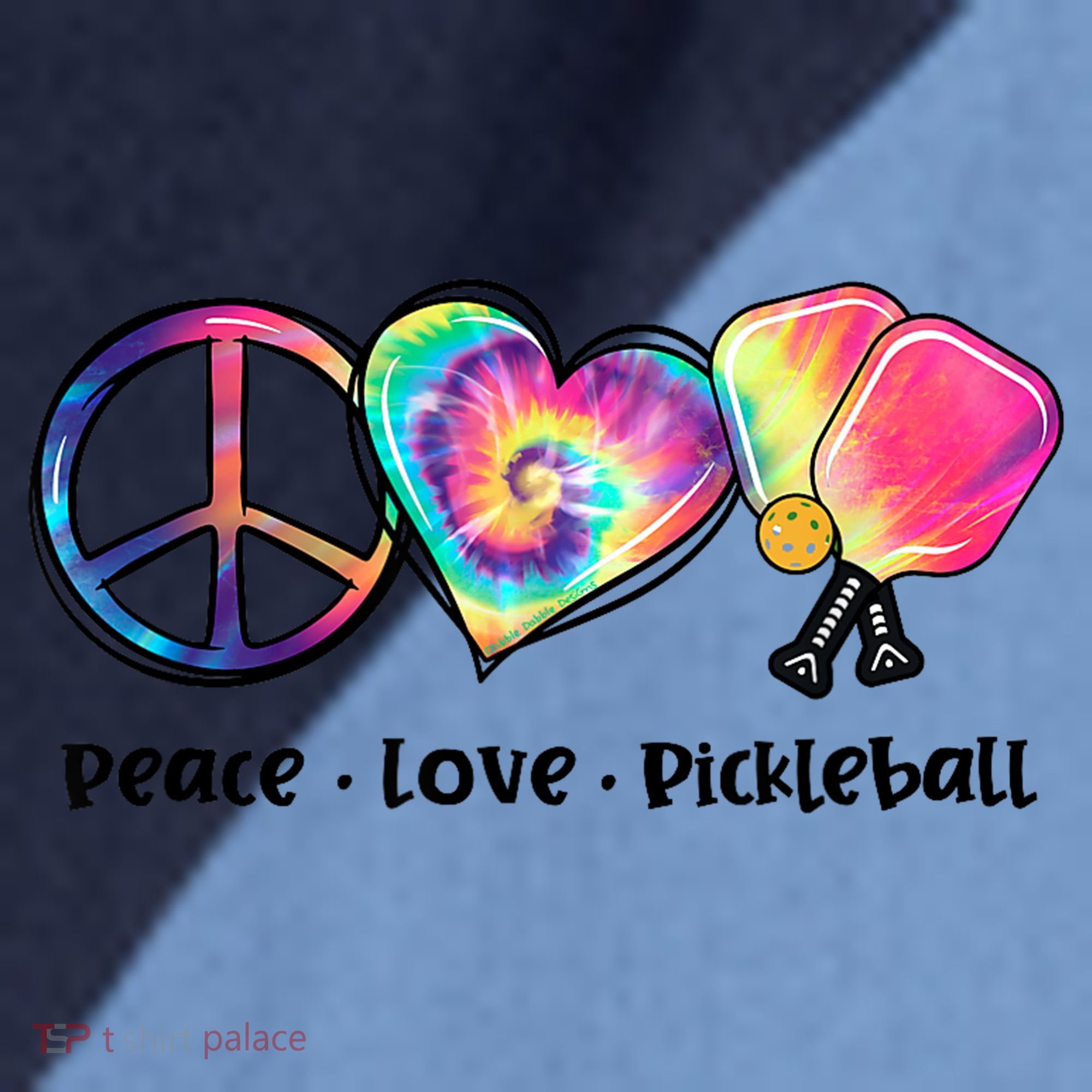 Cute Pickleball Tie Dye Peace Love Pickleball Lovers Gift Ideas Raglan Baseball Sleeve Shirt