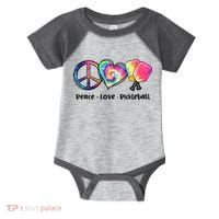 Cute Pickleball Tie Dye Peace Love Pickleball Lovers Gift Ideas Infant Baby Jersey Bodysuit thumb 0