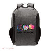 Cute Pickleball Tie Dye Peace Love Pickleball Lovers Gift Ideas Vector Backpack thumb 0