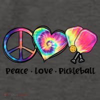 Cute Pickleball Tie Dye Peace Love Pickleball Lovers Gift Ideas Vector Backpack thumb 2