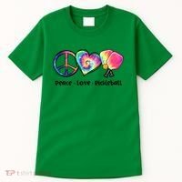 Cute Pickleball Tie Dye Peace Love Pickleball Lovers Gift Ideas Tall T-Shirt thumb 0