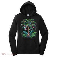 Christmas Palm Tree Merry Christmas Tropical Christmas Women's Hoodie thumb 0
