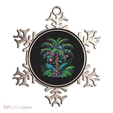 Christmas Palm Tree Merry Christmas Tropical Christmas Ornament
