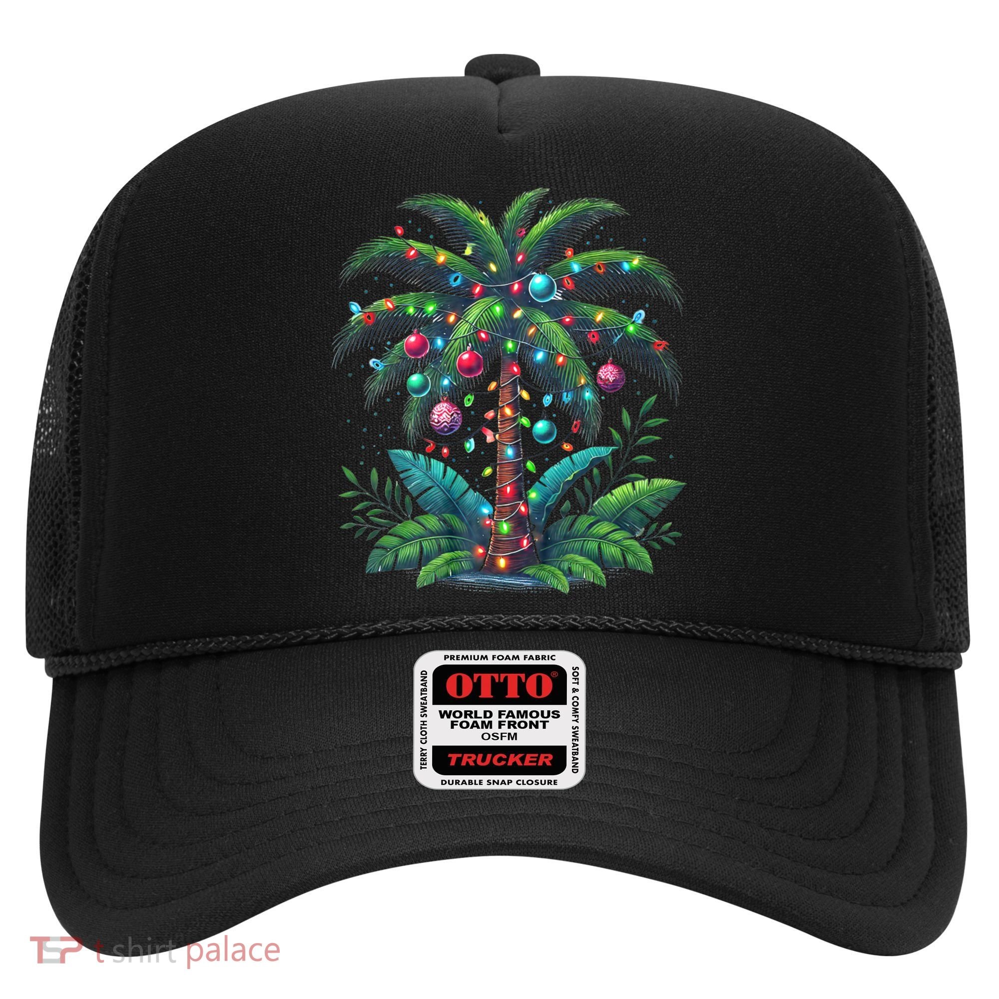 Christmas Palm Tree Merry Christmas Tropical Christmas Hat