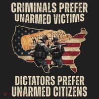 Criminals Prefer Unarmed Victims Dictators Prefer Unarmed Citizens Beanie thumb 2