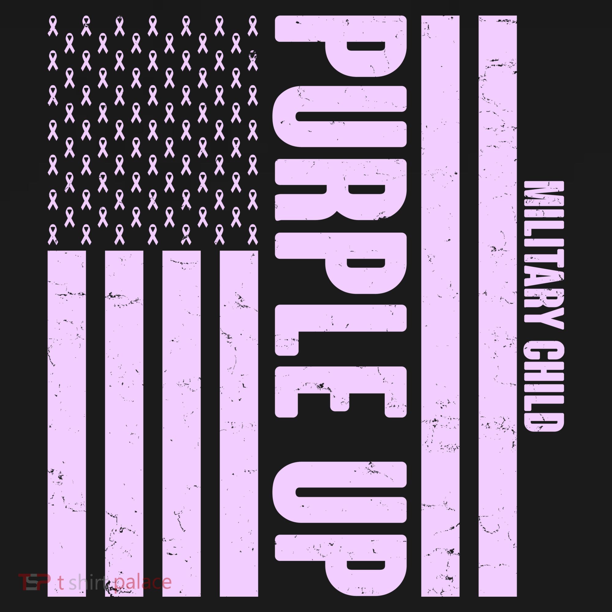 Cool Purple USA American Flag Backpack
