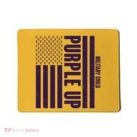 Cool Purple USA American Flag Mousepad thumb 0