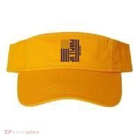 Cool Purple USA American Flag Visor thumb 0