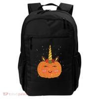 Cute Pumpkin Unicorn Halloween Backpack thumb 0