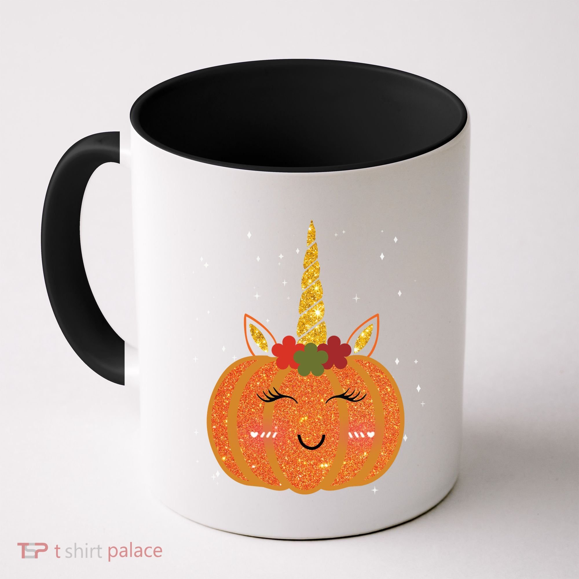 Cute Pumpkin Unicorn Halloween Coffee Mug