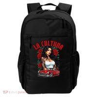 Chola Pin Up Chicano Mexican Latina Car Show Cinco De Mayo Backpack thumb 0