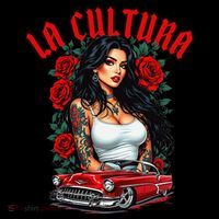 Chola Pin Up Chicano Mexican Latina Car Show Cinco De Mayo Coffee Mug thumb 5