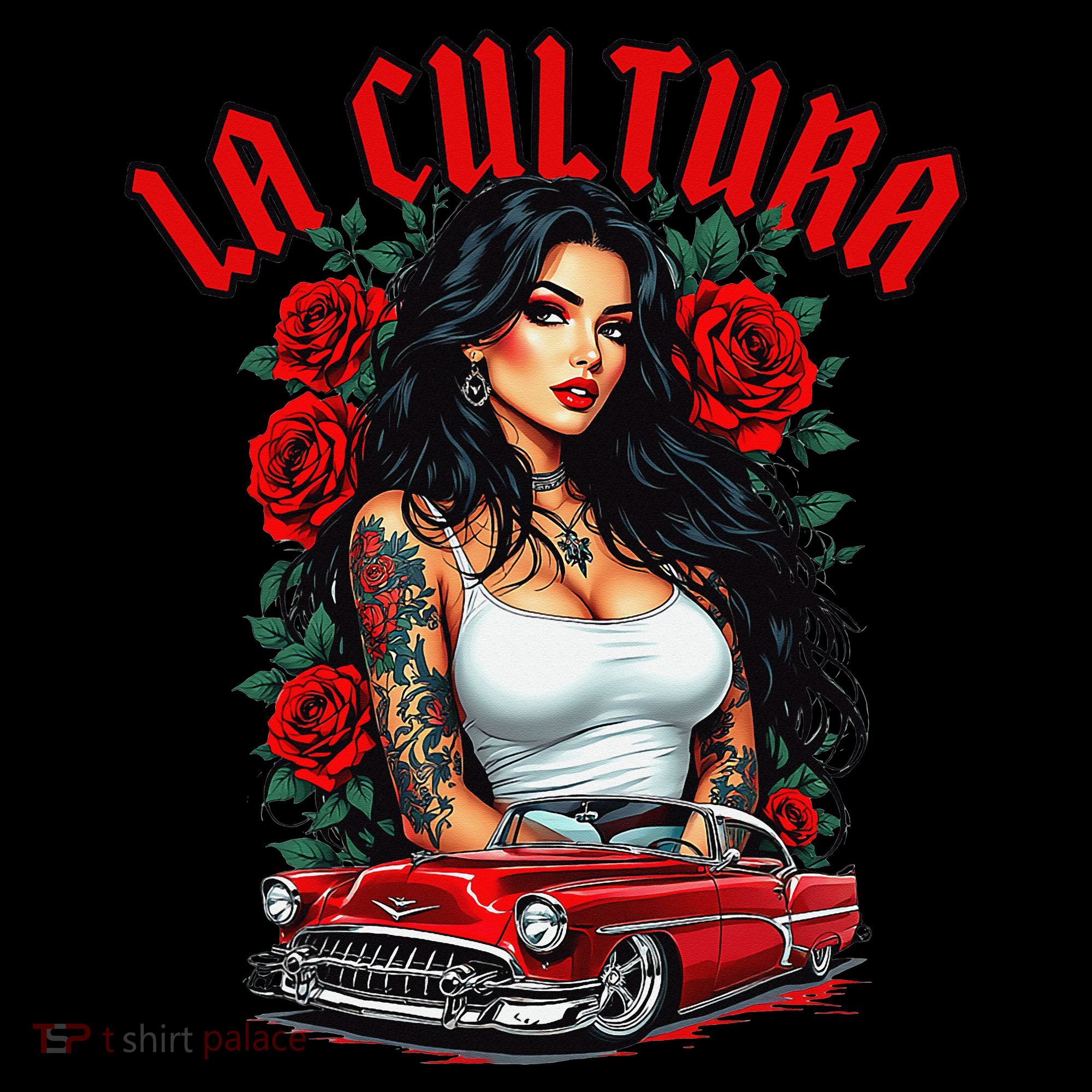 Chola Pin Up Chicano Mexican Latina Car Show Cinco De Mayo Women's Hoodie