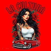 Chola Pin Up Chicano Mexican Latina Car Show Cinco De Mayo Santa Hat thumb 1