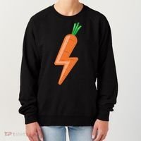 Carrot Power Vegan Cute I Love Veggies Gift Great Gift Women's Sweatshirt thumb 0