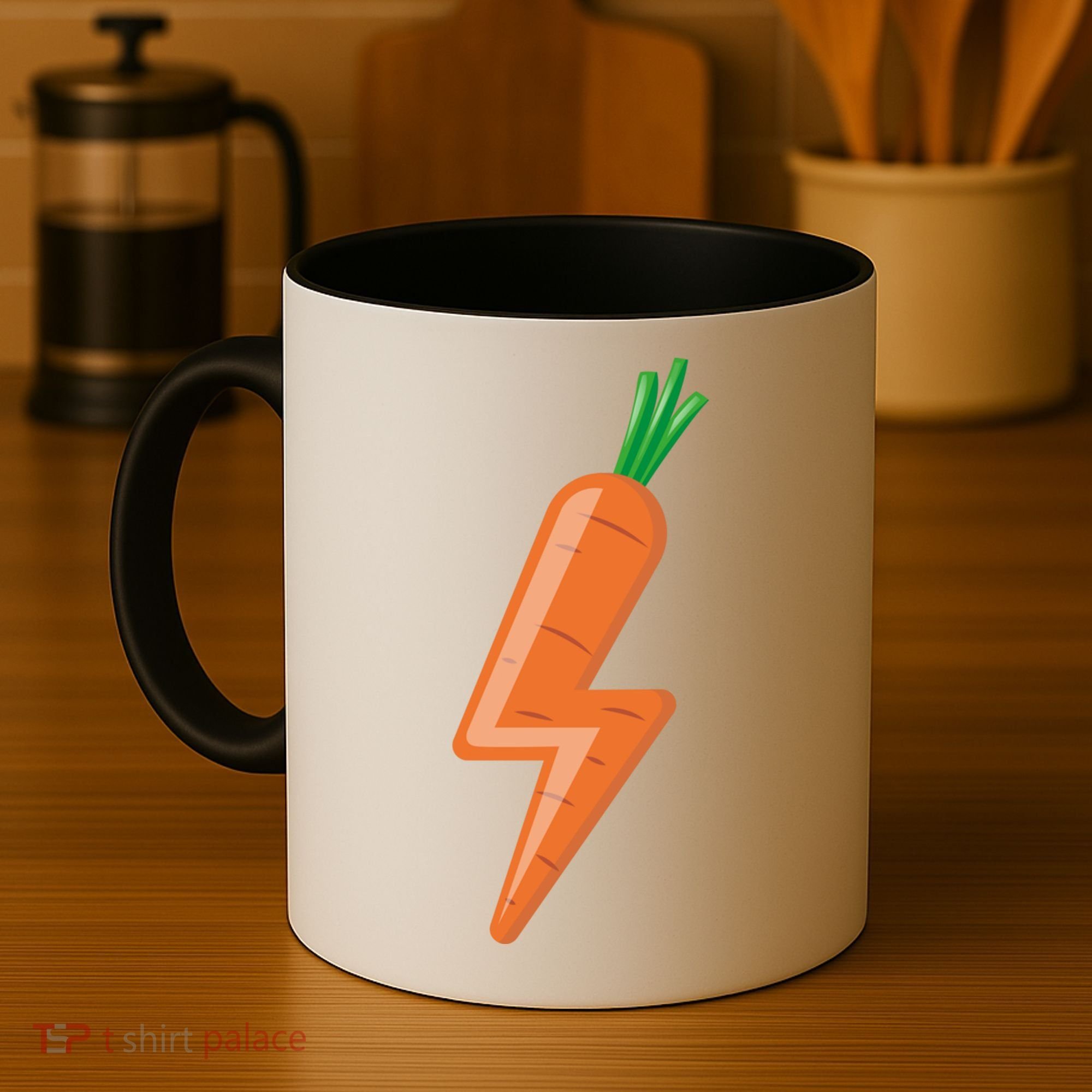 Carrot Power Vegan Cute I Love Veggies Gift Great Gift Coffee Mug