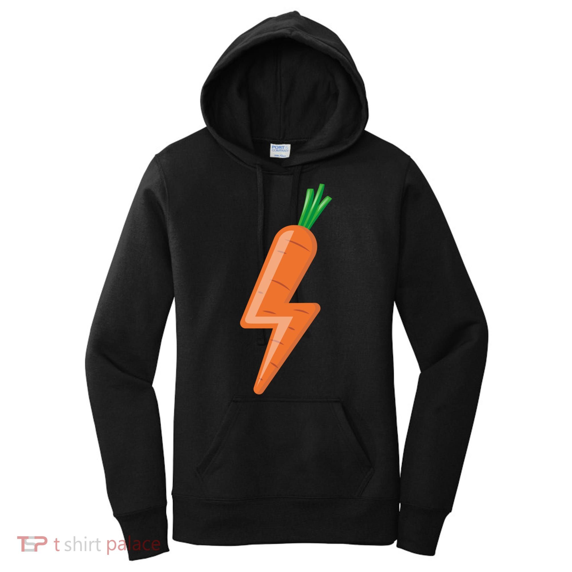 Carrot Power Vegan Cute I Love Veggies Gift Great Gift Women's Hoodie