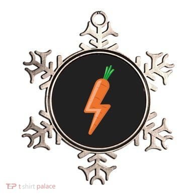 Carrot Power Vegan Cute I Love Veggies Gift Great Gift Ornament