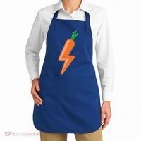 Carrot Power Vegan Cute I Love Veggies Gift Great Gift Apron thumb 2