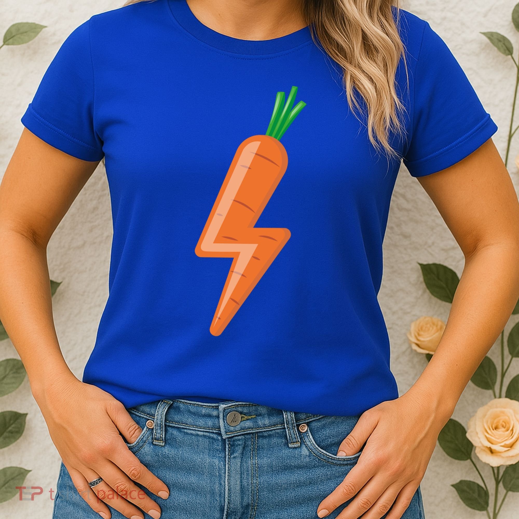 Carrot Power Vegan Cute I Love Veggies Gift Great Gift Women's T-Shirt