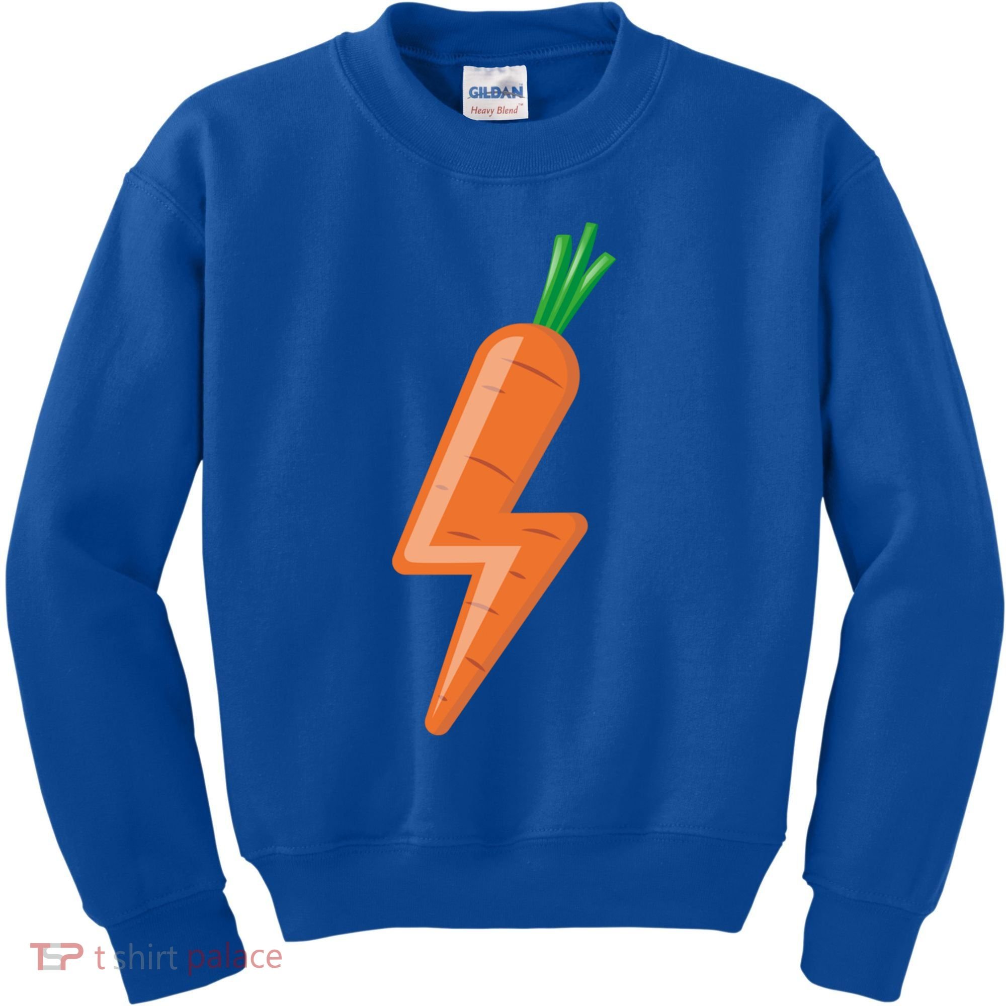 Carrot Power Vegan Cute I Love Veggies Gift Great Gift Kids Sweatshirt