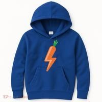 Carrot Power Vegan Cute I Love Veggies Gift Great Gift Kids Hoodie thumb 0